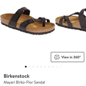 🌼 Birkenstock mayori black/black buckle - great used condition 🌼